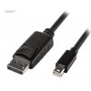 PREMIUMCORD Mini DisplayPort - DisplayPort V1.2 pripojovací kábel M/M 3 m