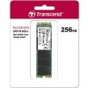 TRANSCEND SSD MTS832S, jednostranný, 256 GB, M.2 2280, SATA B+M Key, TLC