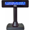 Virtuos zákaznícky displej Virtuos FL-2025MB 2x20, USB, čierny