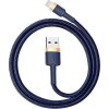 Baseus Cafule Nabíjací/dátový kábel USB na Lightning 2,4A 1 m, zlatomodrý