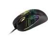Herná myš C-TECH Dusk, pre príležitostné hranie, 3200 DPI, RGB podsvietenie, USB