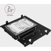 AXAGON RHD-435, kovový rám pre 4x 2.5" alebo 2x 2.5" HDD/SSD a 1x 3.5" HDD na 5.25" pozícia