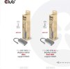 Aktívny USB adaptér Club3D 3.2 Dvojlinkové prepojenie DVI-D typu C 4K30Hz pre Apple Cinema Display, HDCP vypnuté