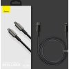 Baseus Tungsten Gold Rýchlonabíjací / dátový kábel USB-C na Lightning PD 20W 1m, čierny