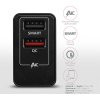 AXAGON ACU-QS24, sieťová nabíjačka QC & SMART 24 W, 2x port USB-A, QC3.0/AFC/FCP + 5V/1,2A