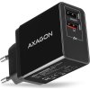 AXAGON ACU-QS24, sieťová nabíjačka QC & SMART 24 W, 2x port USB-A, QC3.0/AFC/FCP + 5V/1,2A