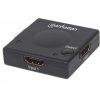 Manhattan HDMI Switch, 2-portový HDMI prepínač, 1080p, čierny