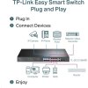 TP-Link CCTV Easy Smart switch TL-SG1218MPE (16xGbE, 2xGbE/2xSFP combo, 16xPoE+, 250W)