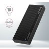 AXAGON EEM2-GTR, USB-C 3.2 Gen 2 - M.2 NVMe SSD kovový box THIN RIB
