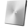 ASUS DVD ZenDrive SDRW-08U8M-U SILVER, externá štíhla DVD-RW, strieborná