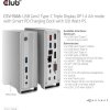 Club3D USB-C, Triple Display DP 1.4 Alt mode Displaylink Dynamic PD Charging Dock so 120 W PS
