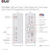 Club3D USB-C, Triple Display DP 1.4 Alt mode Displaylink Dynamic PD Charging Dock so 120 W PS
