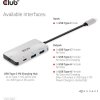 Club3D USB-C Gen2 PD hub pre 2x USB-C 10G porty a 2x USB-A 10G porty