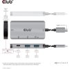 Club3D USB-C Gen2 PD hub pre 2x USB-C 10G porty a 2x USB-A 10G porty