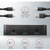 AXAGON ADSA-M2C, USB-C 3.2 Gen 2 - 2x M.2 dokovacie stanice NVMe SSD CLONE MASTER