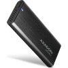 AXAGON EEM2-SBC, USB-C 3.2 Gen 2 - M.2 SATA SSD kovový box RAW, bez skrutiek