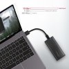 AXAGON EEM2-SBC, USB-C 3.2 Gen 2 - M.2 SATA SSD kovový box RAW, bez skrutiek