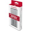 AXAGON EEM2-SG2, USB-C 3.2 Gen 2 - M.2 NVMe a SATA SSD kovový RAW box, bez skrutiek, strieborný