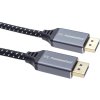 Kábel PREMIUMCORD DisplayPort 1.4 pripojovací kábel, kovové a pozlátené konektory, 3 m