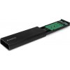 Vonkajší rám CHIEFTEC pre M.2 PCIe NVMe/S-ata SSD Enclosure Tool-Less, s konektorom USB typu C, čierna