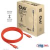 Club3D kabel USB-C, Oboustranný USB-IF Certifikovaný data kabel, Data 480Mb,PD 240W(48V/5A) EPR M/M 2m