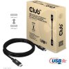Club3D kabel USB4 Gen2x2 Typ-C, Oboustranný USB-IF Certifikovaný data kabel, Data 20Gbps, PD 240W(48V/5A) EPR M/M 2m