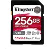 Kingston 256GB Canvas React Plus SDXC UHS-II 300R/260W U3 V90 pre Full HD/4K/8K