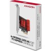 AXAGON PCES-SA6, radič PCIe - 6x interný port SATA 6G, ASM1166, SP a LP