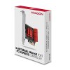AXAGON PCES-SA6, radič PCIe - 6x interný port SATA 6G, ASM1166, SP a LP