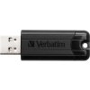 VERBATIM Flash Disk PinStripe USB 3.0, 16 GB - čierna
