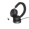 Náhlavná súprava Jabra Evolve2 75 vrátane stojana, Link 380c MS, stereo, čierna