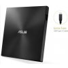ASUS DVD ZenDrive SDRW-08U9M-U BLACK, externá tenká DVD-RW, USB Type-C/Type-A, M-DISC