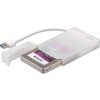 iTec USB 3.0 MySafe Easy, externý rám pevného disku 6.4 cm / 2.5" pre SATA I/II/III HDD SSD, biely