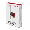AXAGON PCEE-GIX, sieťová karta PCIe - 1x Gigabit Ethernet port (RJ-45), Intel i210AT, PXE, vrátane. LP