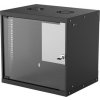 Intellinet 19" rack BASIC 9U/400 mm, čierny, rozložený flatpack