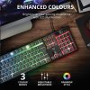 TRUST herní klávesnice GXT 835 Azor Illuminated Gaming Keyboard CZ/SK