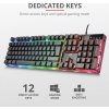 TRUST herní klávesnice GXT 835 Azor Illuminated Gaming Keyboard CZ/SK