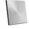 ASUS DVD Writer SDRW-08U7M-U SILVER RETAIL, externá tenká DVD-RW, strieborná, USB