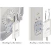 UBNT airMAX Rocket M2 [Klient/AP/Repeater, 2,4 GHz, 802.11b/g/n, 28dBm, 2xRSMA]