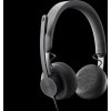 Logitech sluchátka s mikrofonem Zone Wired Teams Headset Graphite - EMEA