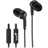 GENIUS sluchátka HS-M320 headset, 4pin 3,5 mm jack, černá