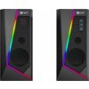 C-TECH reproduktory SPK-17, 2.0, RGB, černá