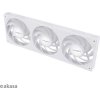 AKASA ventilátor VEGAS A36,  trio 12cm ARGB fan, single frame,Anti-Vibration