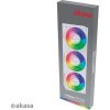 AKASA ventilátor VEGAS A36,  trio 12cm ARGB fan, single frame,Anti-Vibration