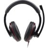 GEMBIRD sluchátka s mikrofonem MHS-001, černá lesklá