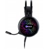 C-TECH Herní sluchátka Astro (GHS-16), casual gaming, LED, 7 barev podsvícení