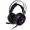 C-TECH Herní sluchátka Astro (GHS-16), casual gaming, LED, 7 barev podsvícení