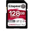 Kingston 128GB Canvas React Plus SDXC UHS-II 300R/260W U3 V90 pre Full HD/4K/8K
