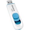 USB kľúč ADATA Classic Series C008 16GB USB 2.0  výsuvný konektor, bielo-modrý