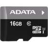Pamäťová karta ADATA Premier micro SDHC karta 16GB UHS-I U1 Class 10 + adaptér SDHC